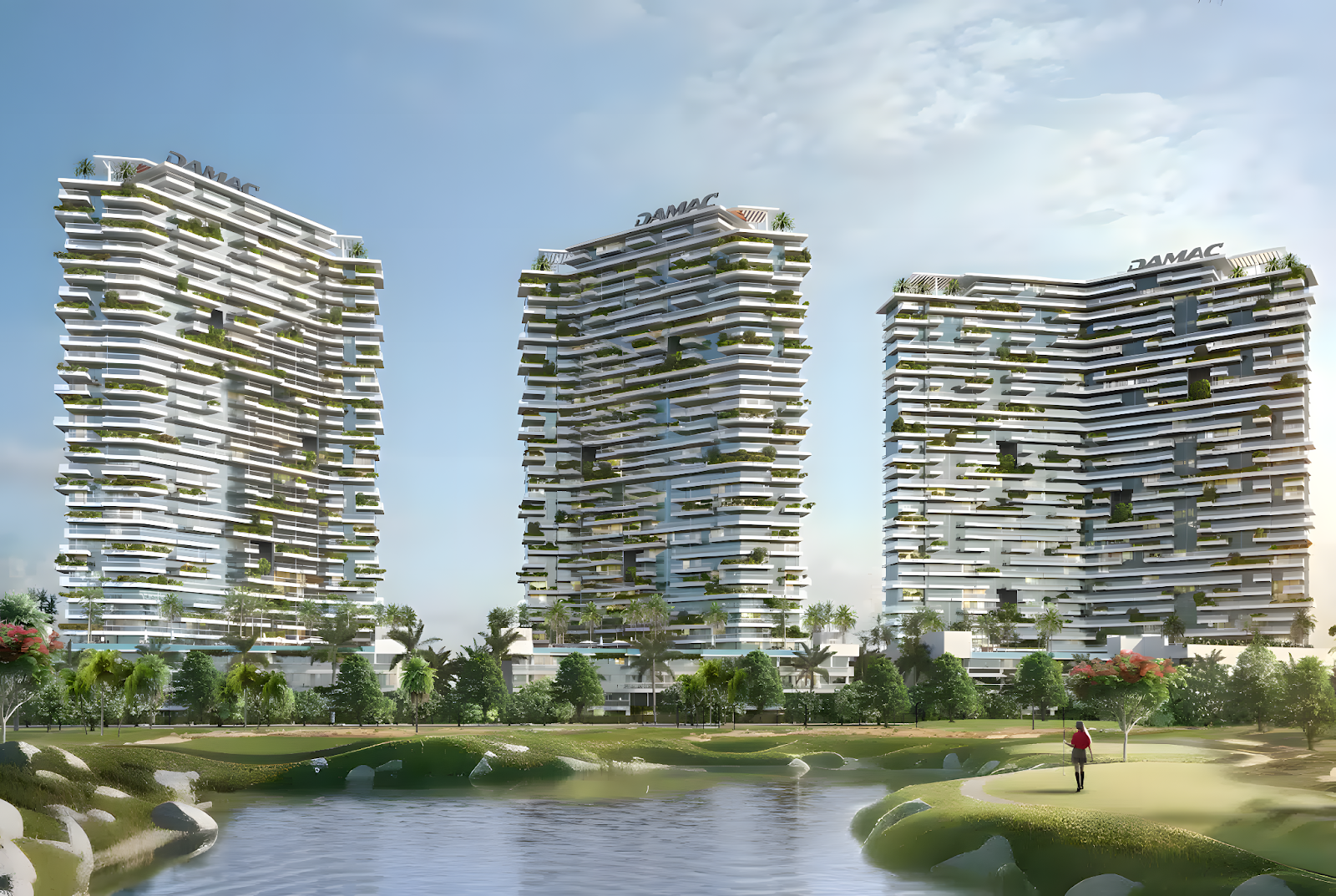 Sophisticated Living at DAMAC GOLF GREENS TOWER 2B